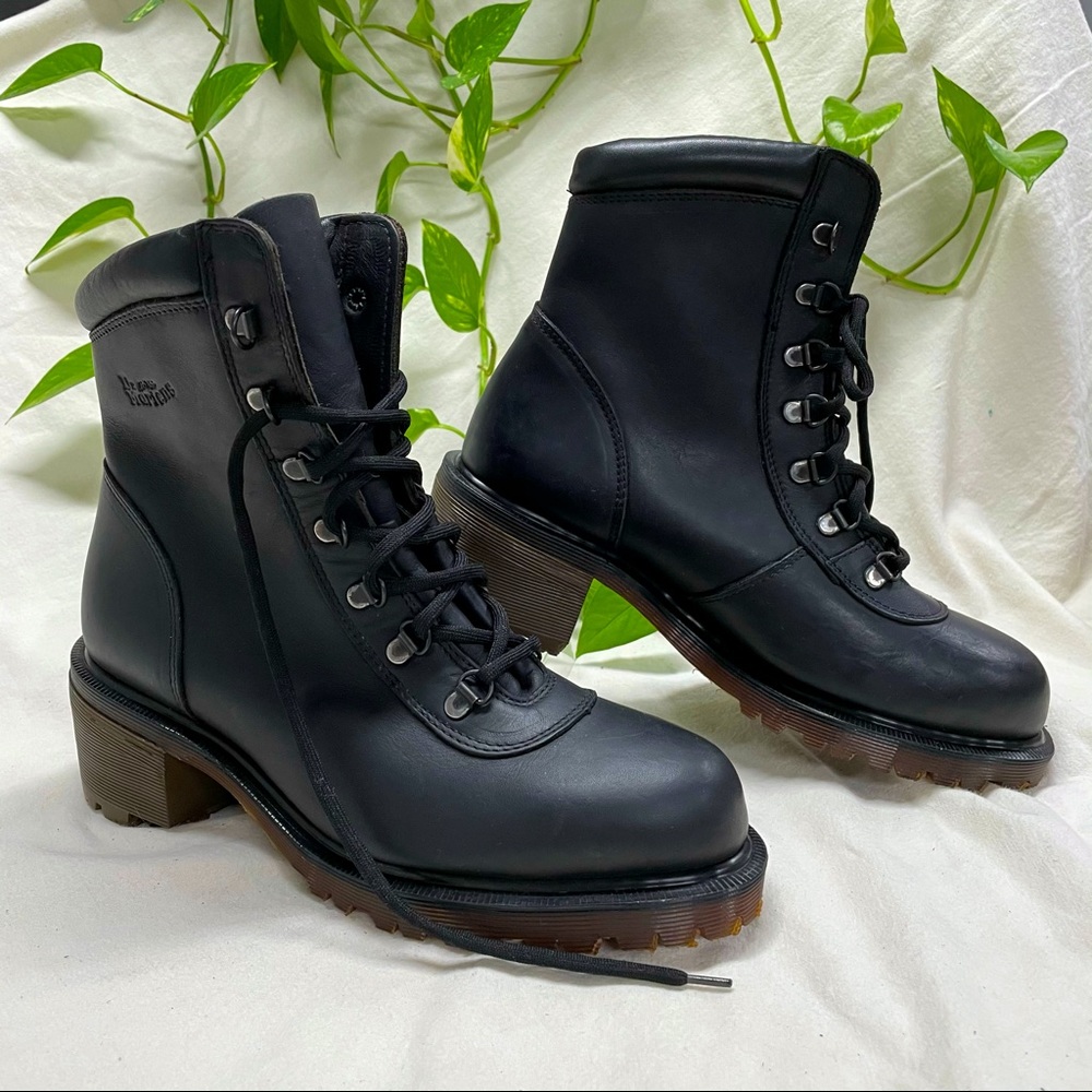 Made In England Vintage Dr. Martens Chunky Heel